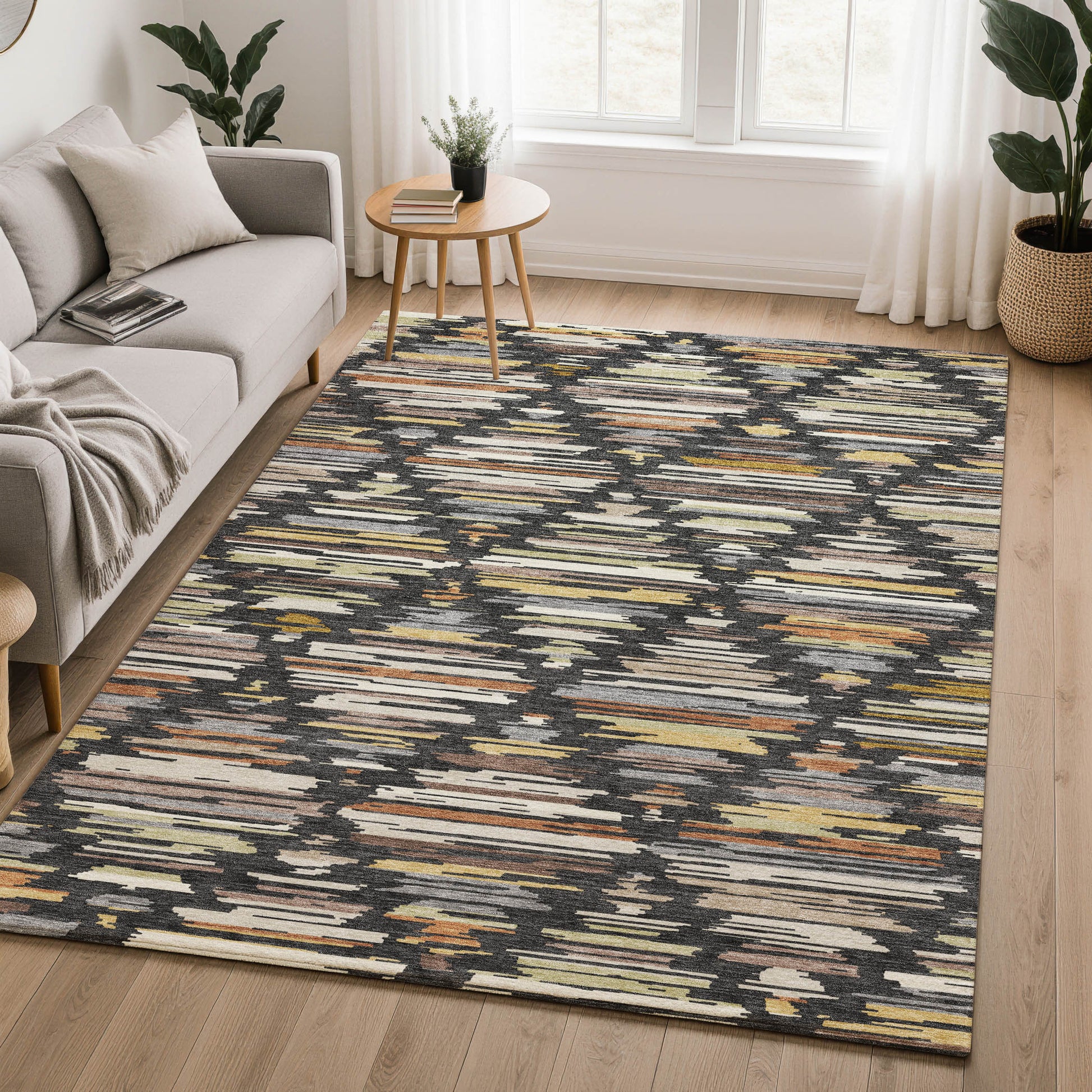 Dalyn Rugs Kenner  Black  Transitional