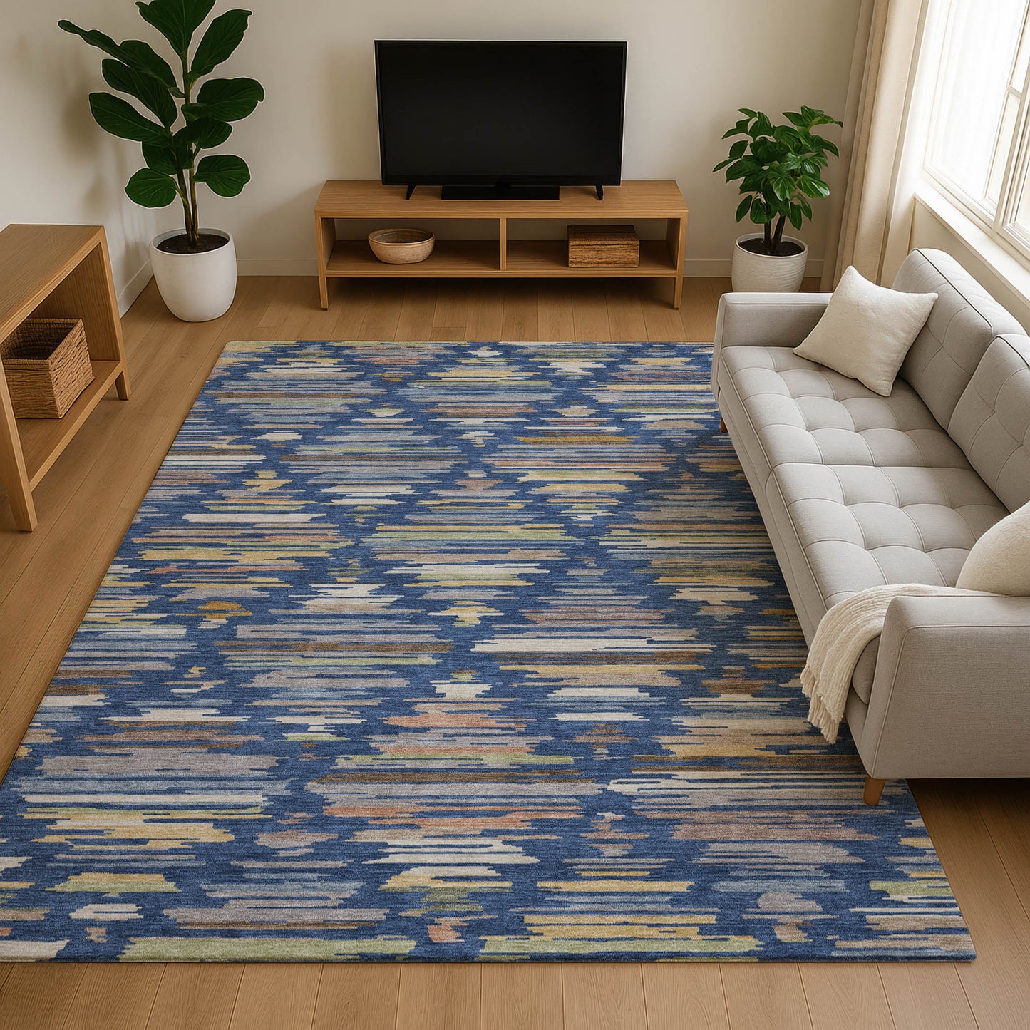 Dalyn Rugs Kenner  Navy  Transitional