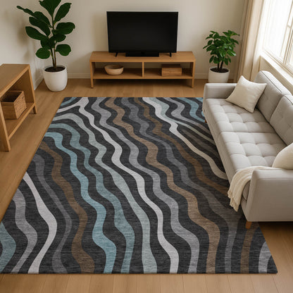 Dalyn Rugs Kenner  Black  Transitional