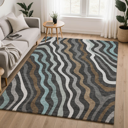 Dalyn Rugs Kenner  Black  Transitional