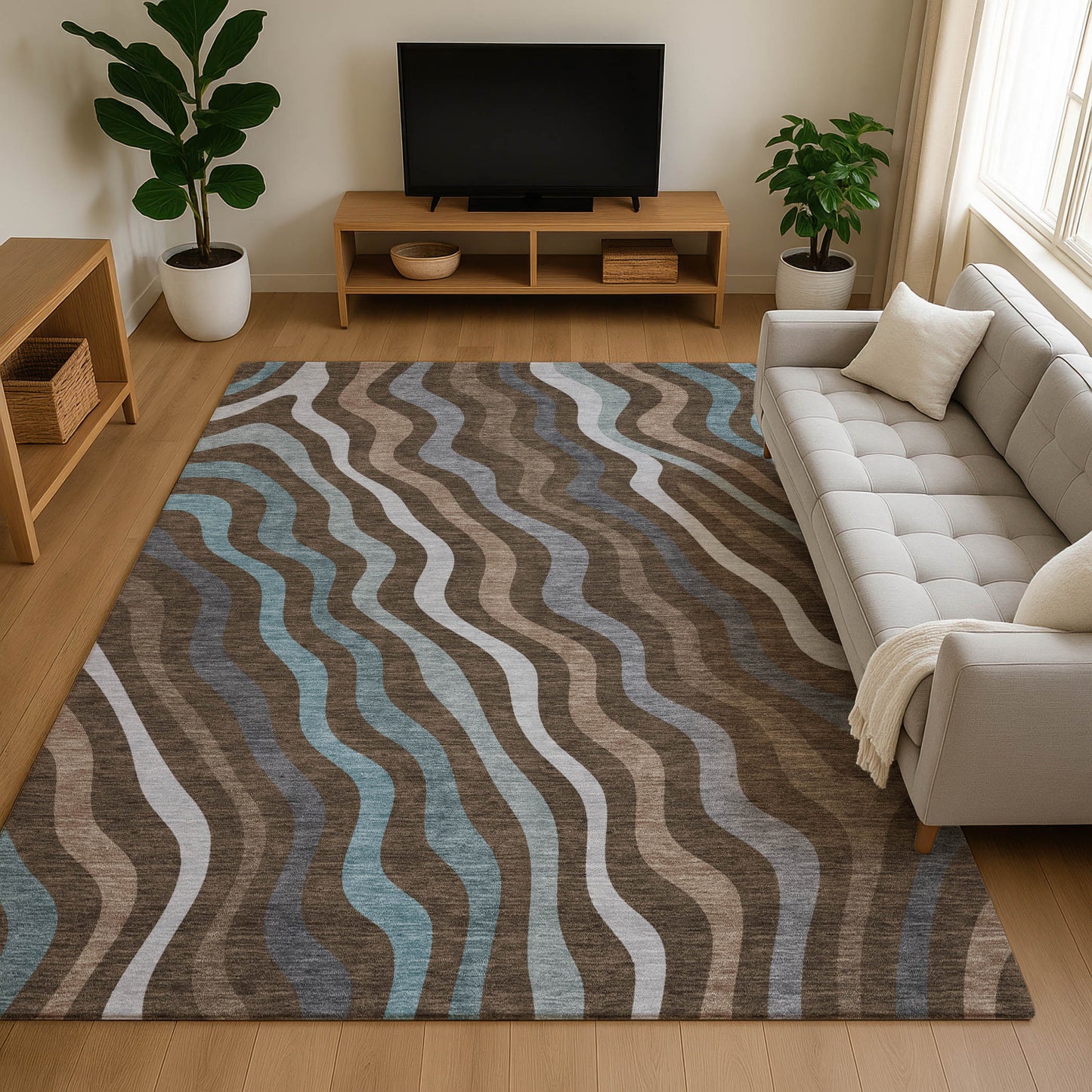 Dalyn Rugs Kenner  Chocolate  Transitional