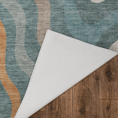Dalyn Rugs Kenner  Teal  Transitional