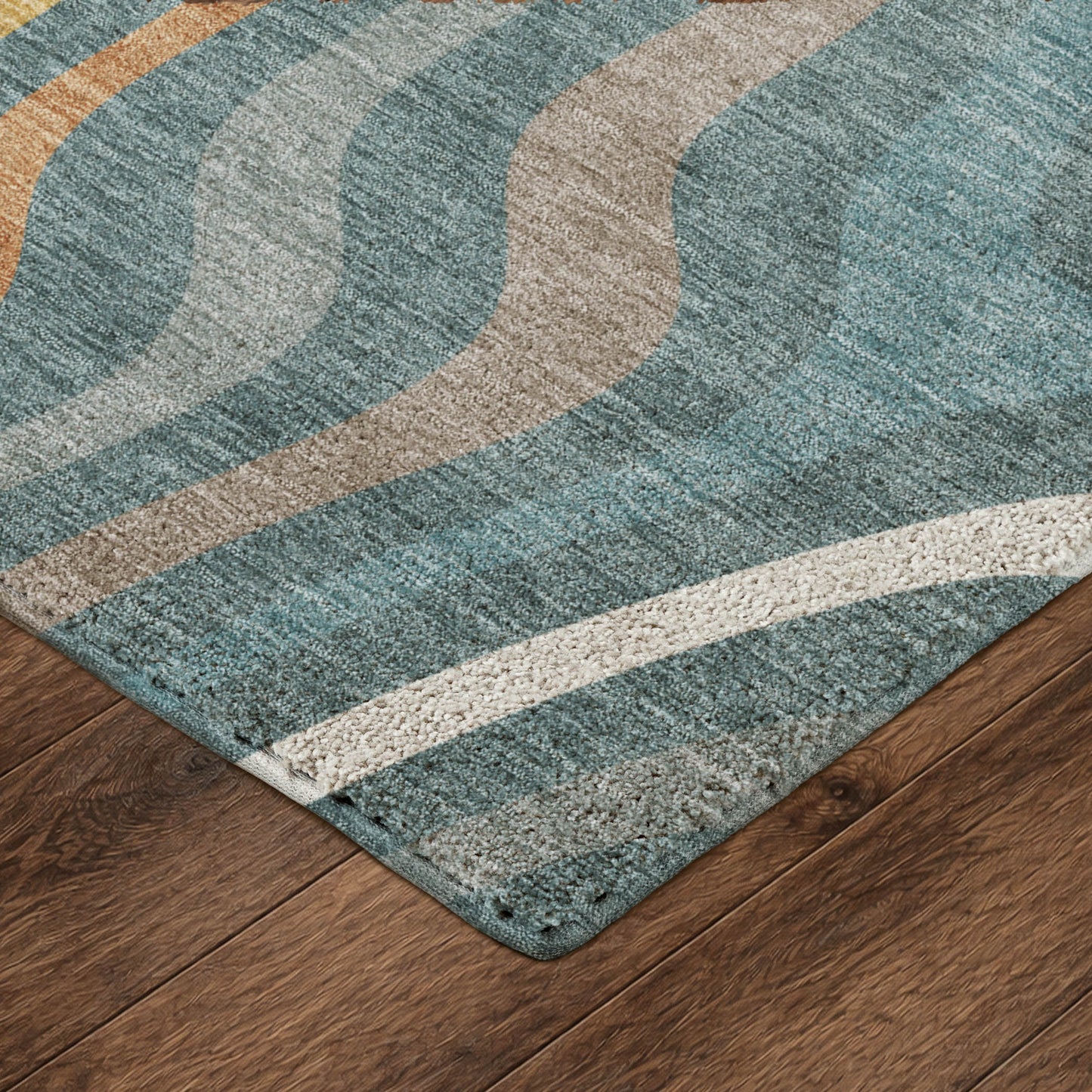 Dalyn Rugs Kenner  Teal  Transitional