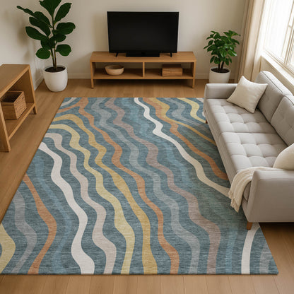 Dalyn Rugs Kenner  Teal  Transitional