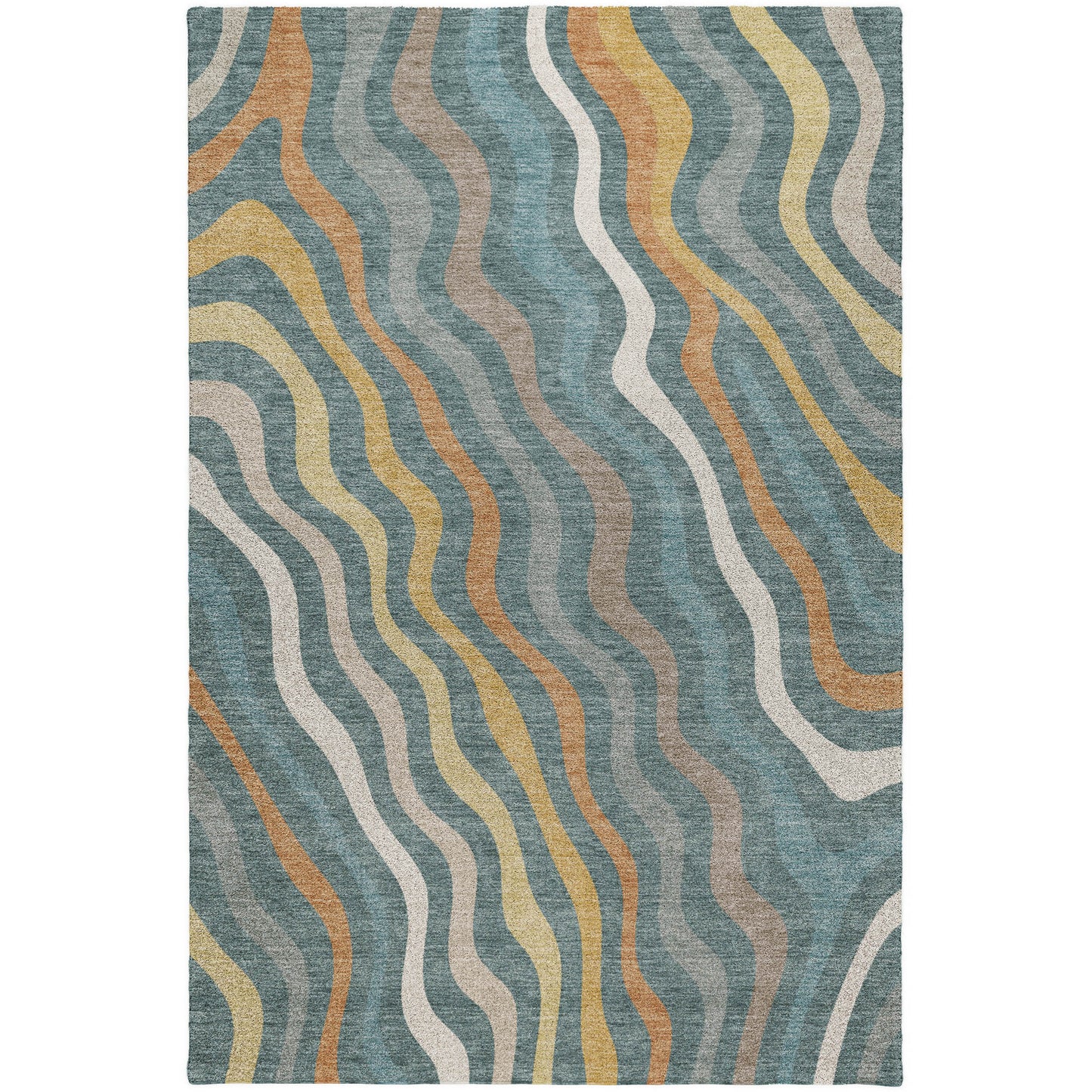 Dalyn Rugs Kenner  Teal  Transitional