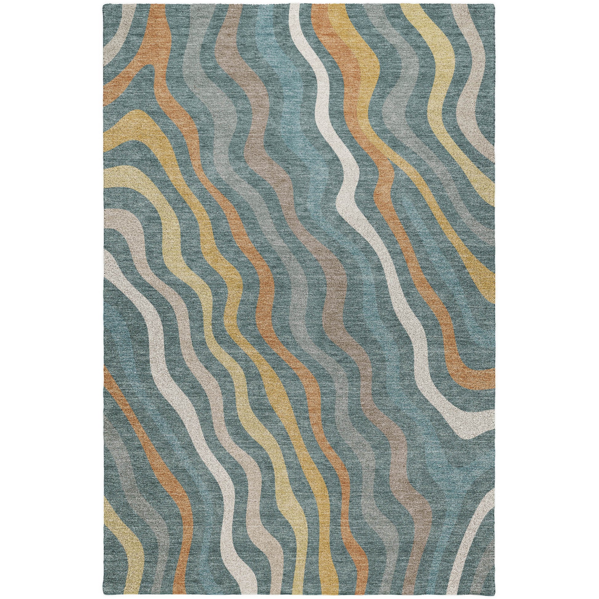 Dalyn Rugs Kenner  Teal  Transitional