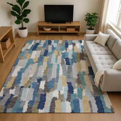 Dalyn Rugs Kenner  Teal  Transitional