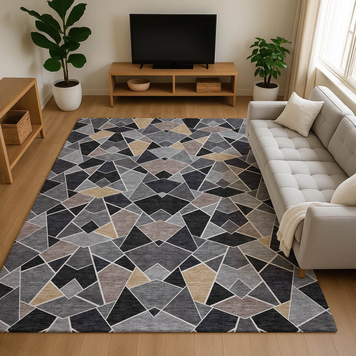 Dalyn Rugs Kenner  Black  Transitional