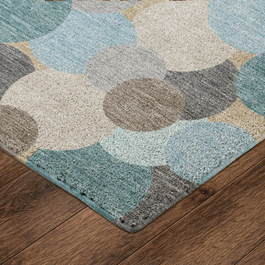 Dalyn Rugs Kenner  Turquoise  Transitional