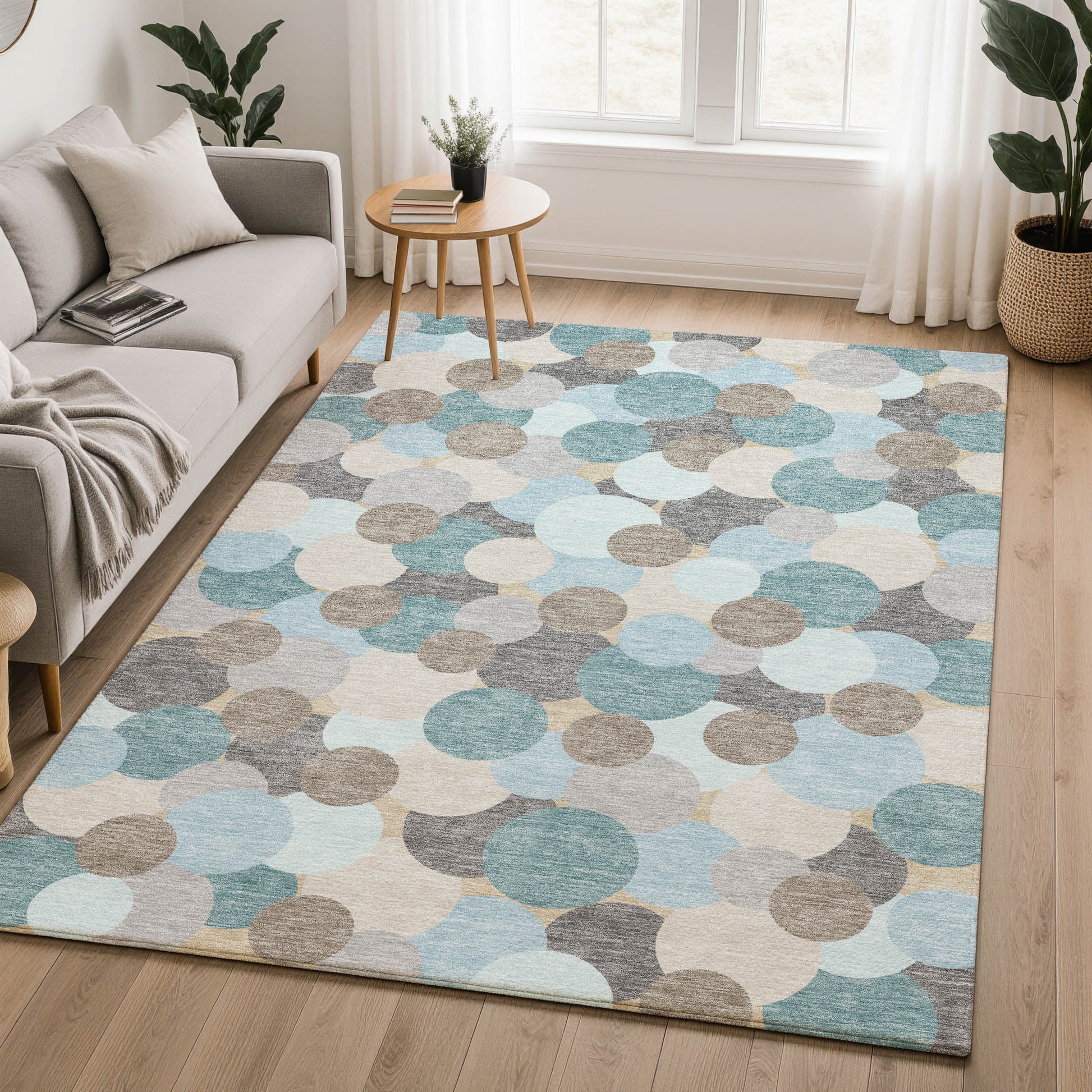 Dalyn Rugs Kenner  Turquoise  Transitional