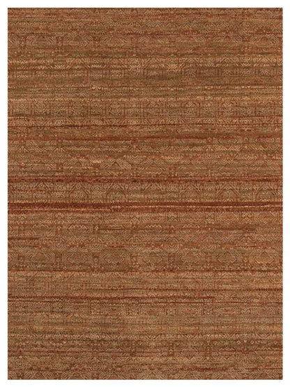 Limited KEMSEY KE - 670 Orange Rust Transitional Knotted Rug - Rugs - Limited - Atlanta Designer Rugs