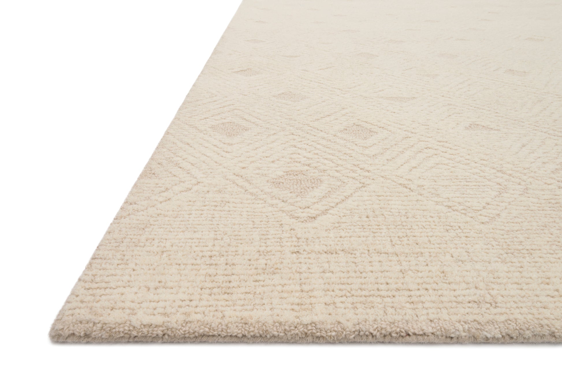 Loloi Kopa  Cream Ivory Contemporary