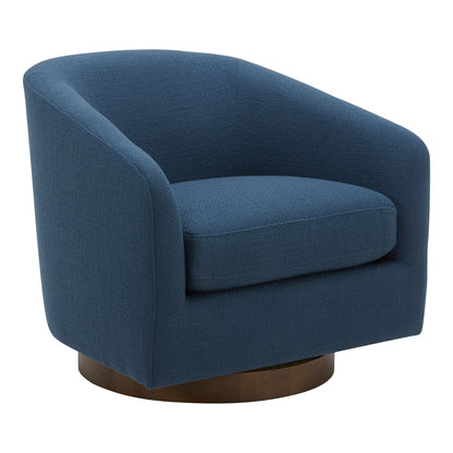 Moes Home Accent Chairs Oscy Blue Contemporary Furniture