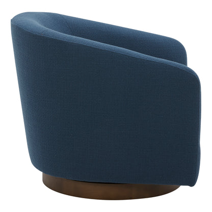Moes Home Accent Chairs Oscy Blue Contemporary Furniture
