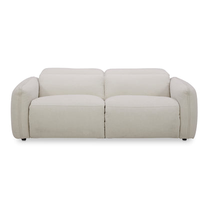 Moes Home Sofas Eli White Contemporary Furniture
