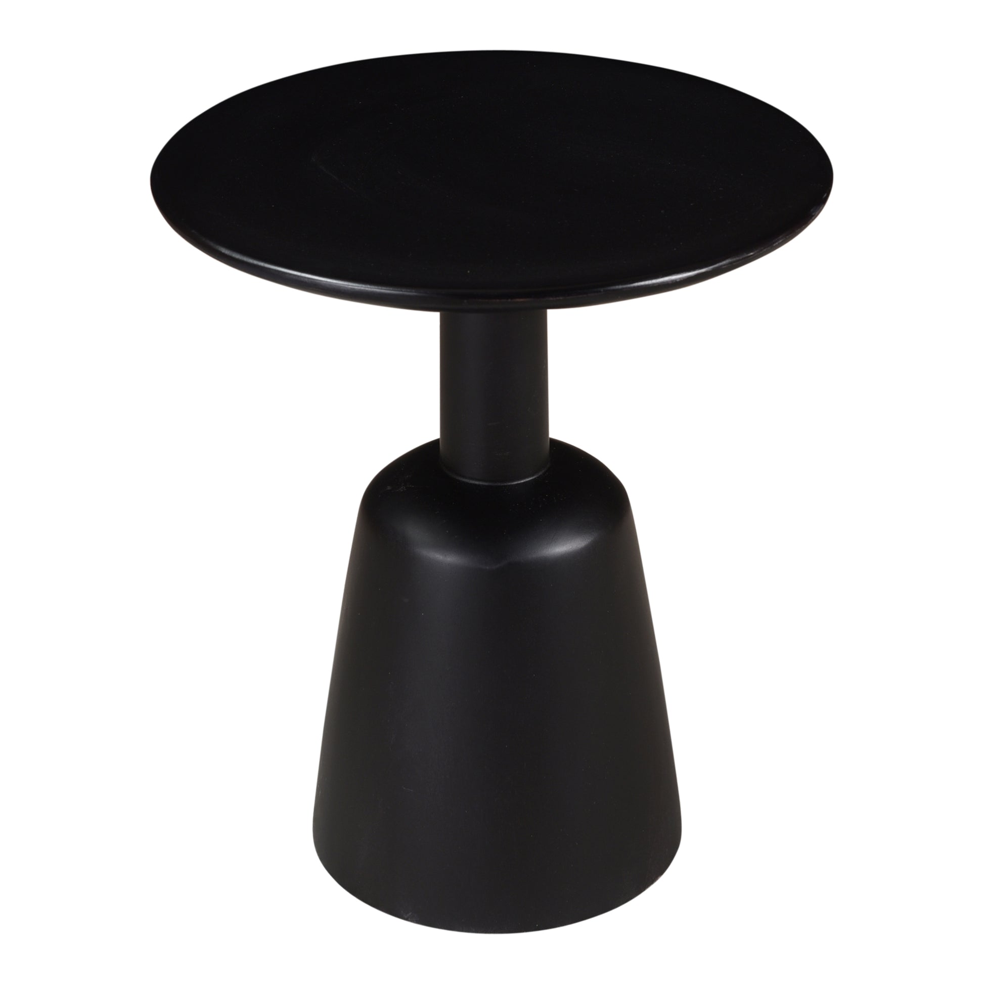 Moes Home Side Table Nels Black Modern Furniture