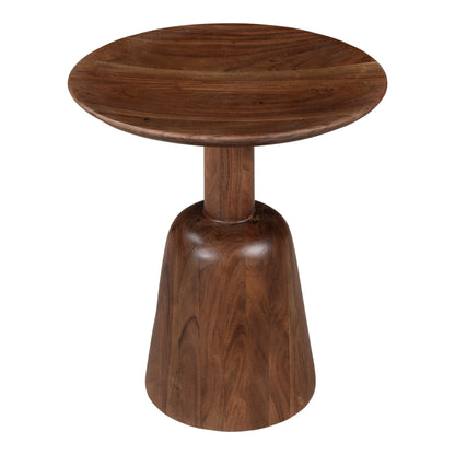 Moes Home Side Table Nels Brown Modern Furniture