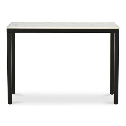 Moes Home Console Tables Parson White  Furniture