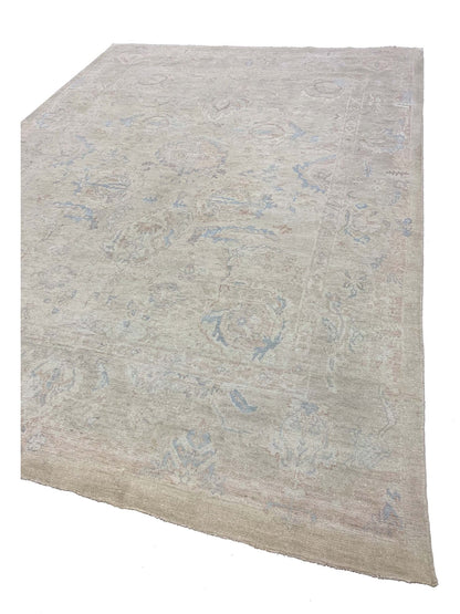 Artisan Julie Beige Camel Transitional Knotted Rug - Rugs - Artisan - Atlanta Designer Rugs