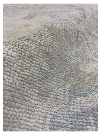 Artisan Julie Beige Camel Transitional Knotted Rug - Rugs - Artisan - Atlanta Designer Rugs