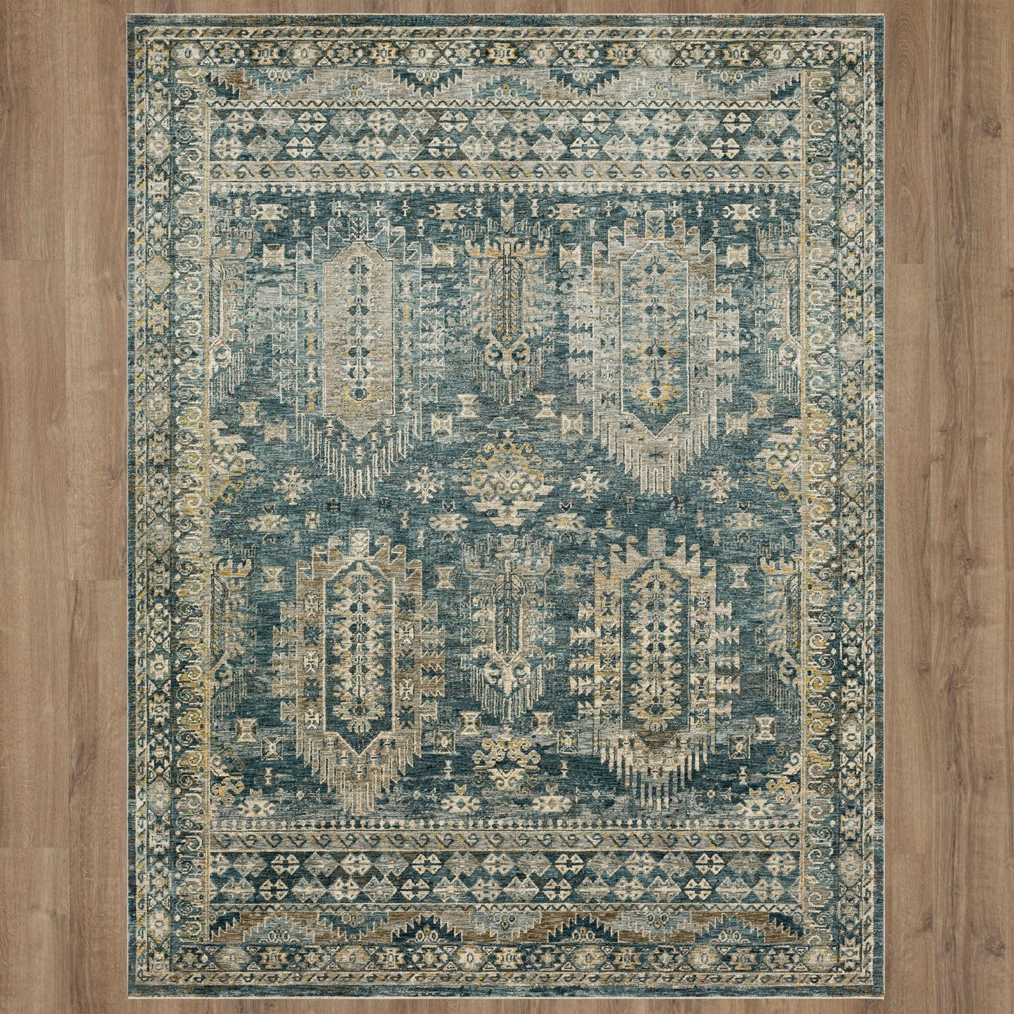 Karastan Marash  Blue  Traditional