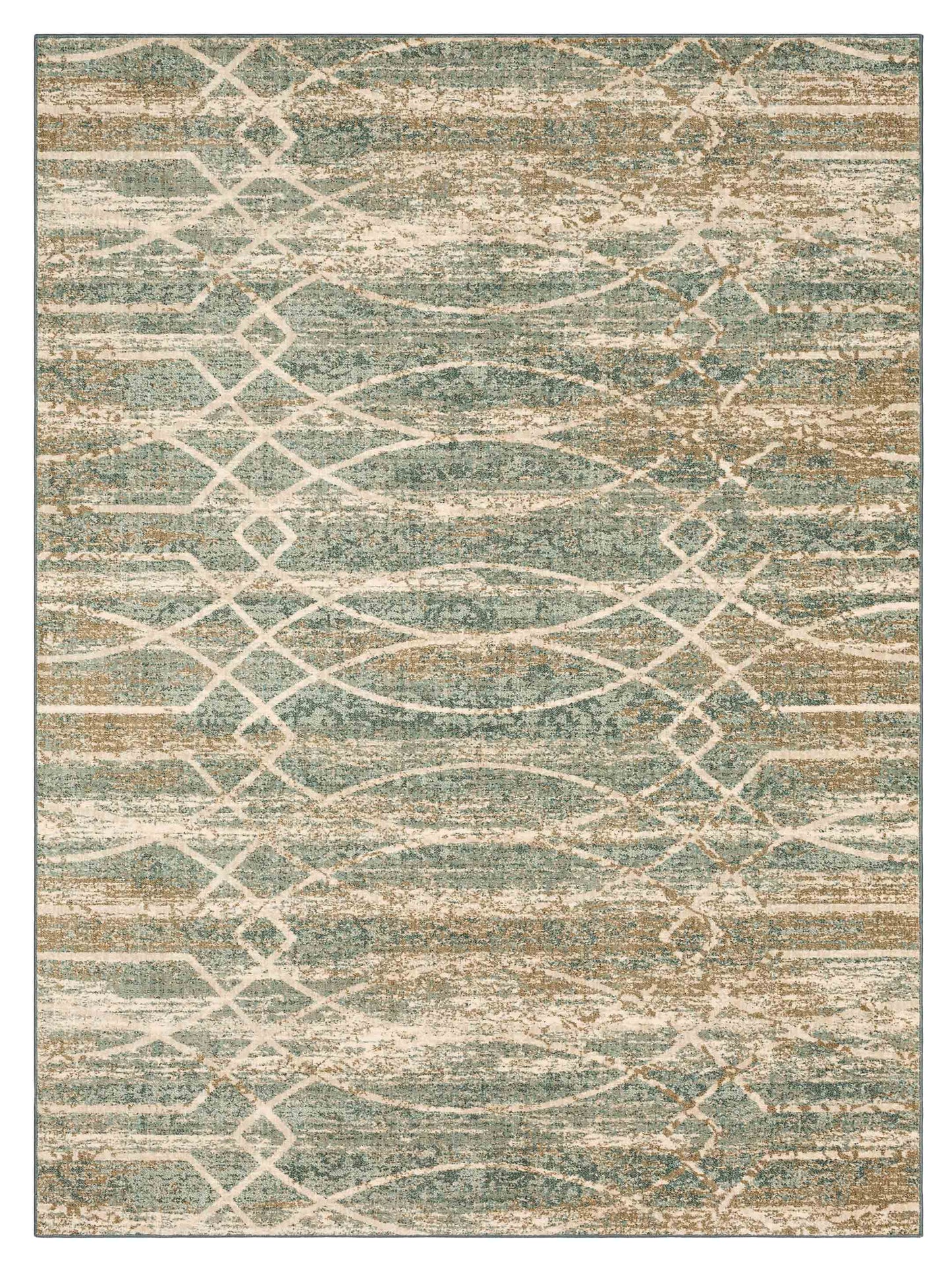Virginia Langley Touchstone 91233 Jadeite  Modern/Contemporary Machine Woven Rug