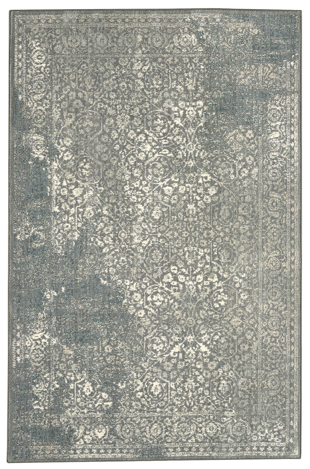 Karastan Euphoria 90643 Willow Grey Traditional Machine Woven Rugs