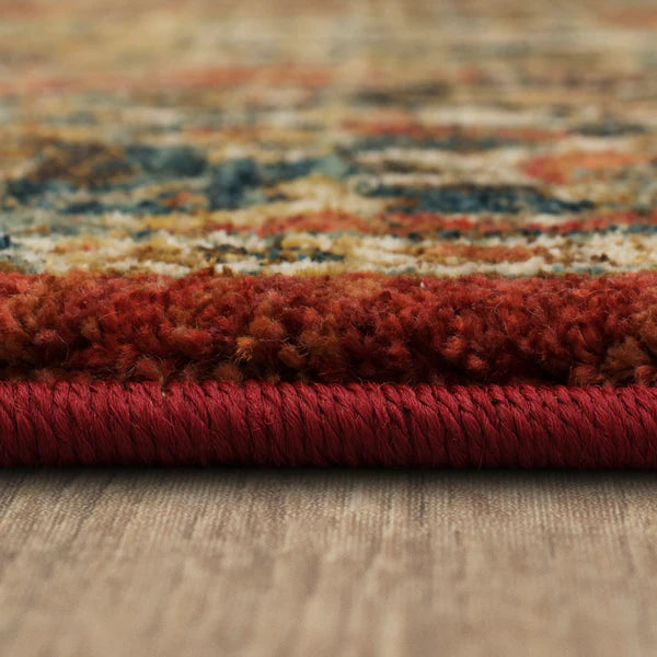 Karastan Spice Market 90938 Garnet Traditional Machine Woven Rug