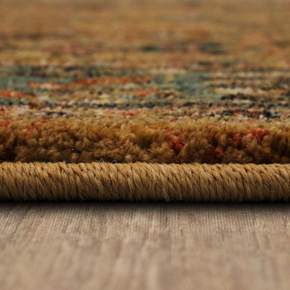 Karastan Spice Market 90668 Tobacco Modern/Contemporary Machine Woven Rug