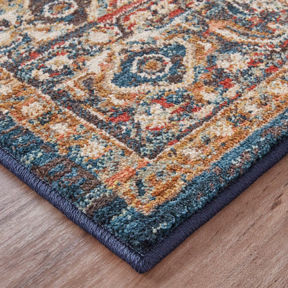 Karastan Spice Market 90807 Sapphire Traditional Machine Woven Rug
