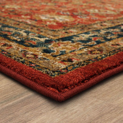 Karastan Spice Market 90936 Garnet Traditional Machine Woven Rug