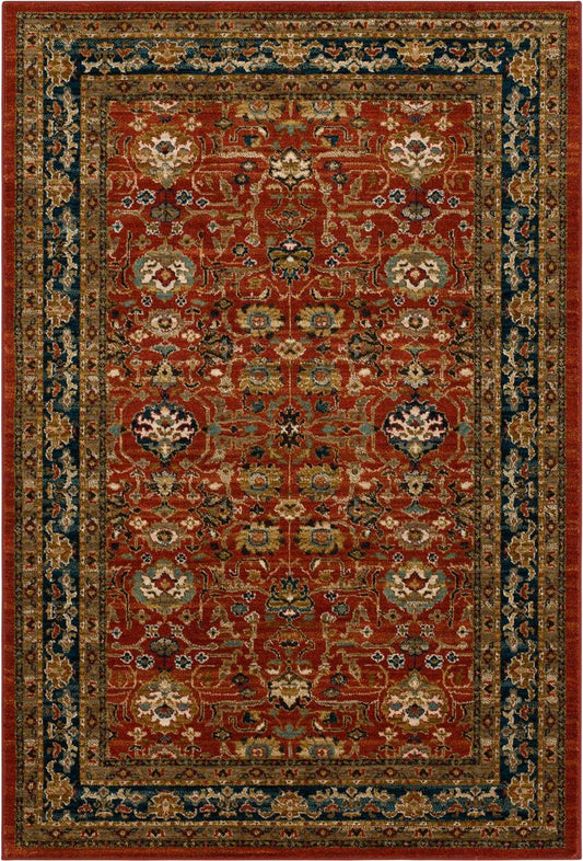 Karastan Spice Market 90936 Garnet Traditional Machine Woven Rug