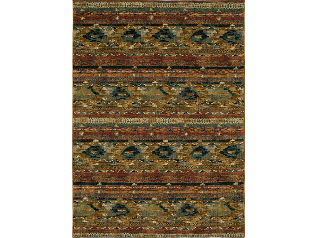 Karastan Spice Market 91799 Aquamarine Modern/Contemporary Machine Woven Rug