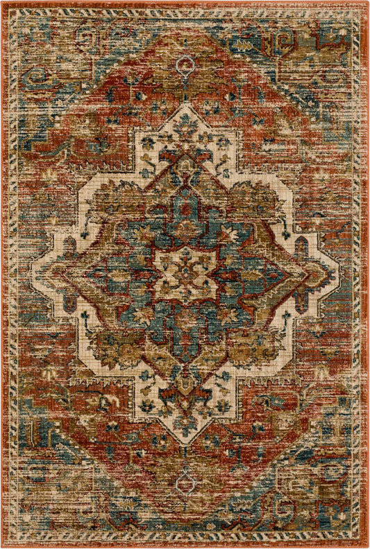 Karastan Elements 91557 Spice Traditional Machine Woven Rug