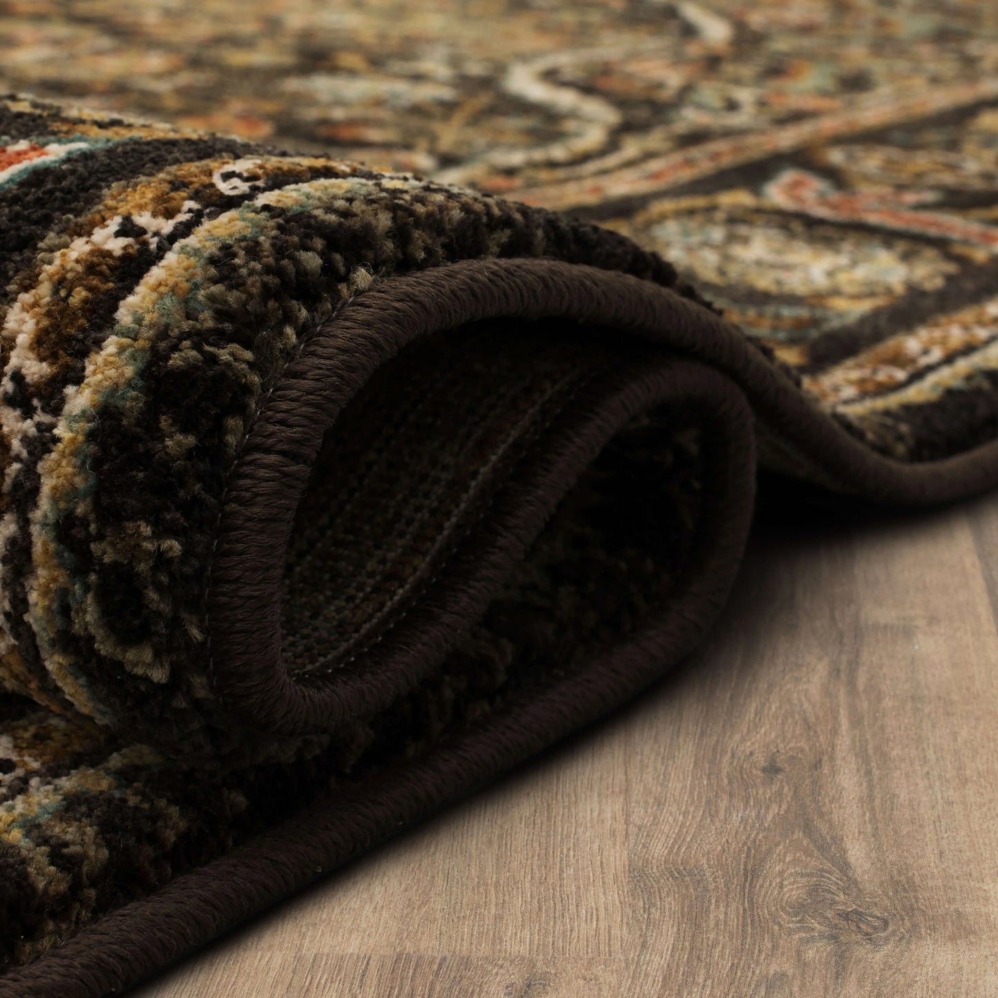 Karastan Spice Market 90661 Charcoal Traditional Machine Woven Rug