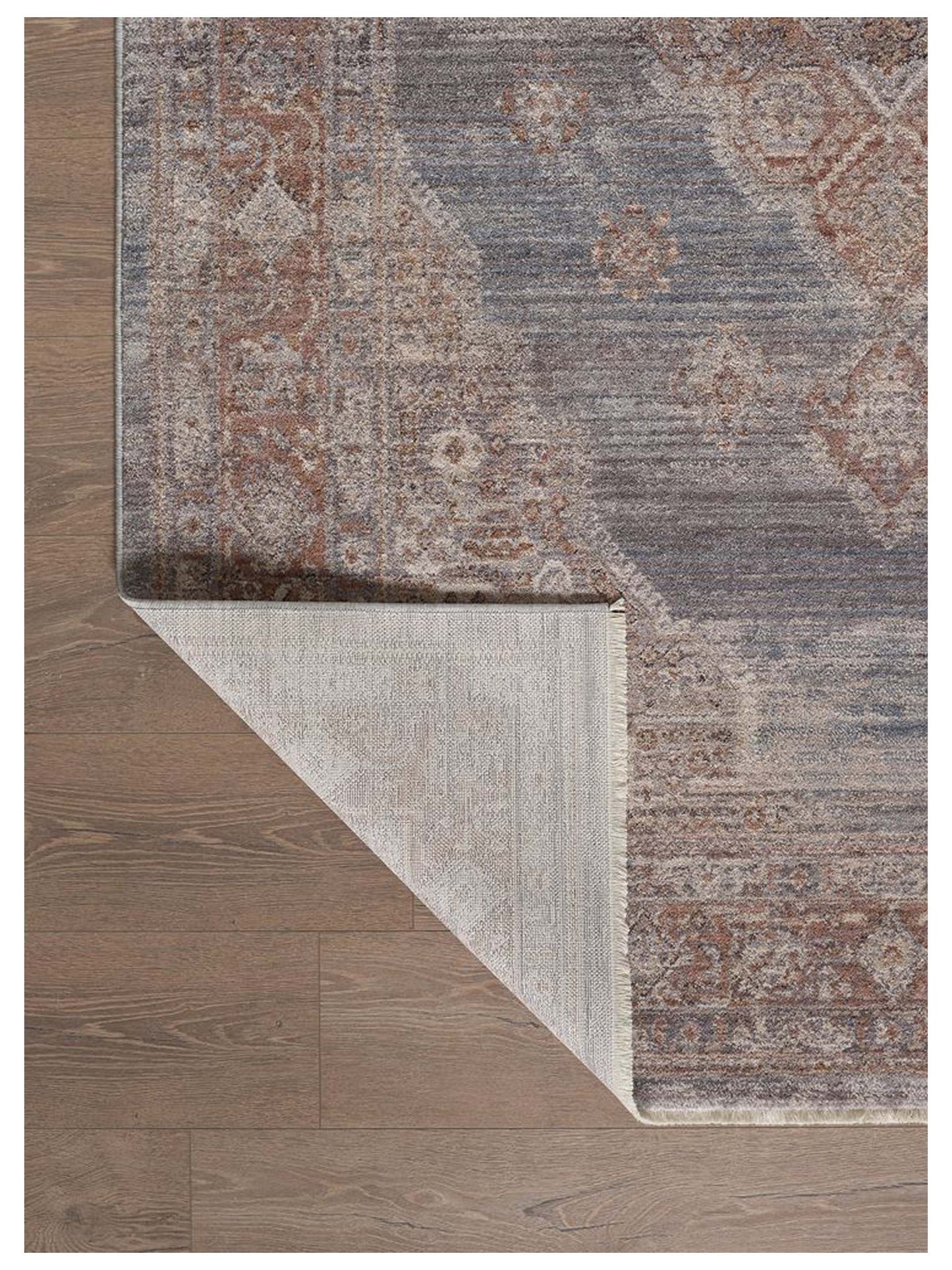 Kas Adele 8807 Grey Blush Traditional Machine Woven Rug