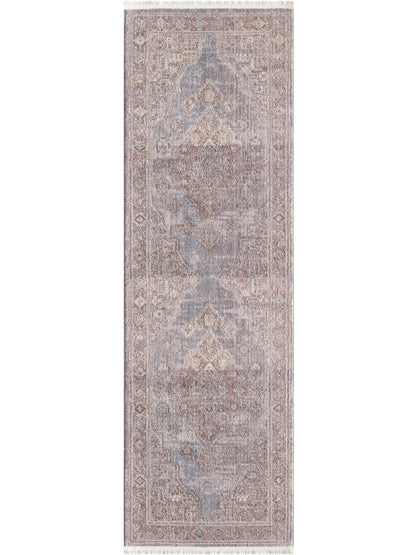 Kas Adele 8807 Grey Blush Traditional Machine Woven Rug