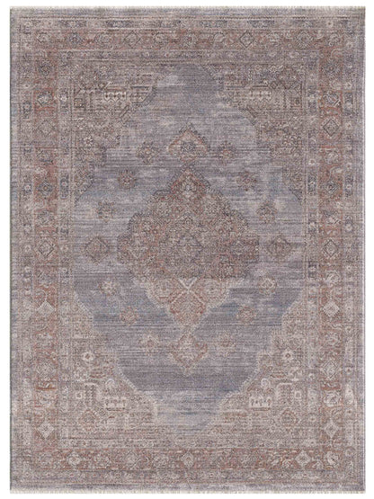 KAS Adele 8807 Grey Blush Traditional Machine-Woven Rug