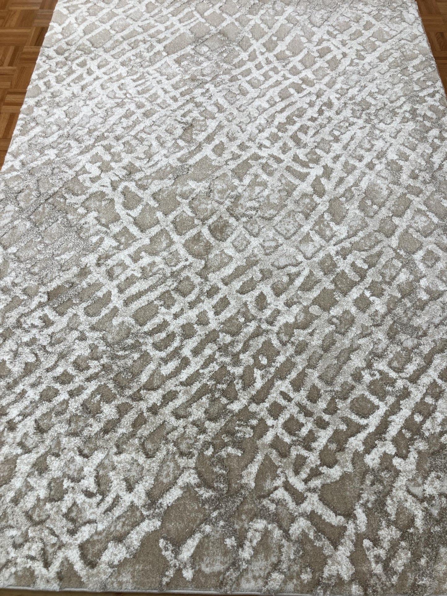 Kas Alden 0304 Taupe Transitional Machine Woven Rug