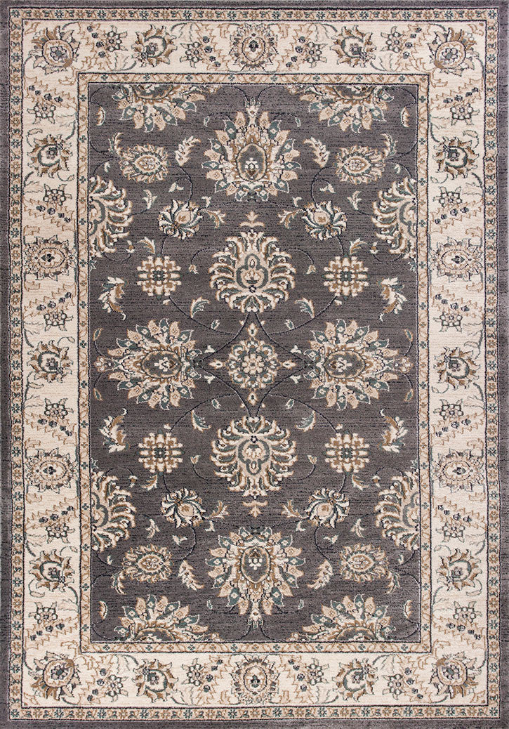 Kas Avalon 5608 Grey Ivory Traditional Machine Woven Rug