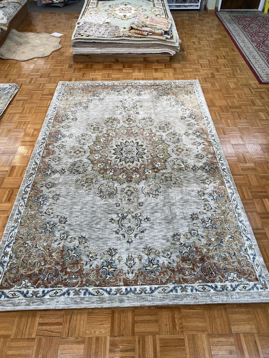 Kas Avani 8415 Taupe Traditional Machine Woven Rug