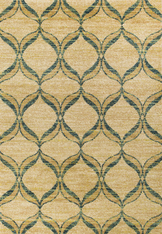 Kas Barcelona 4475 Sand Transitional Machine-Woven Rug