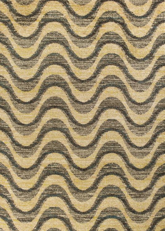 Kas Barcelona 4477 Grey Sand Transitional Machine-Woven Rug