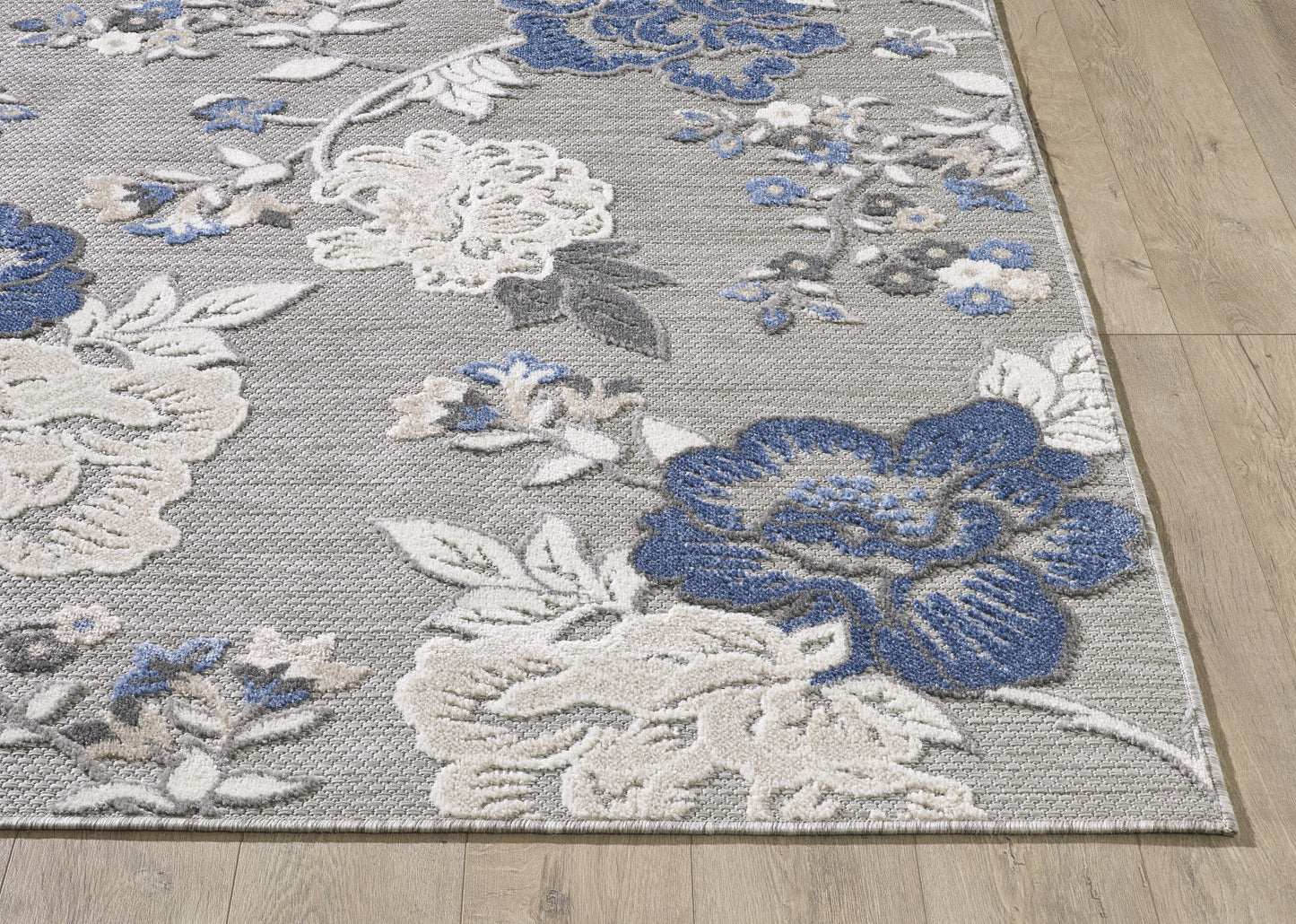 Kas Calla 6938 Grey Indoor/Outdoor Machine Woven Rug