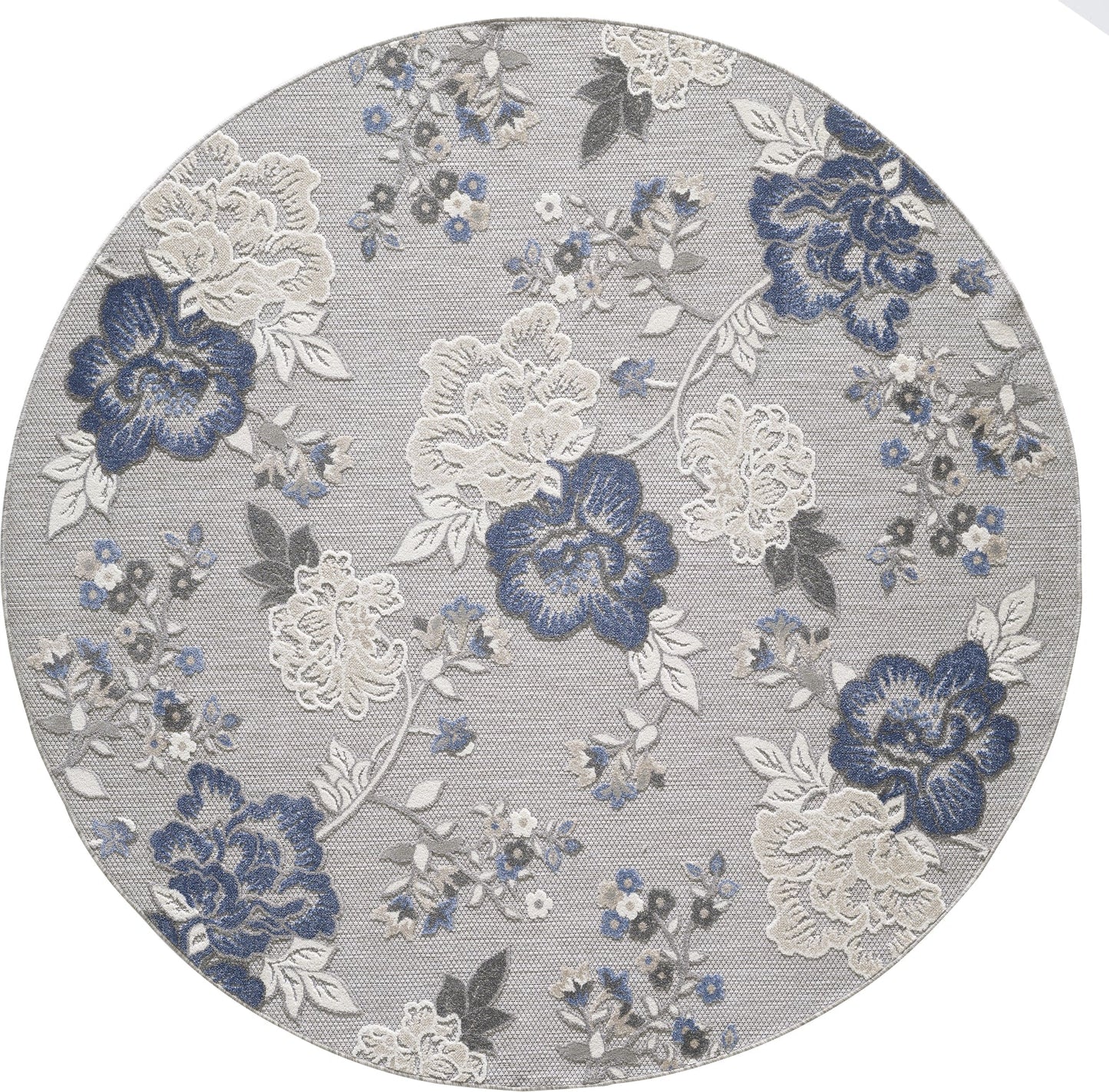 Kas Calla 6938 Grey Indoor/Outdoor Machine Woven Rug