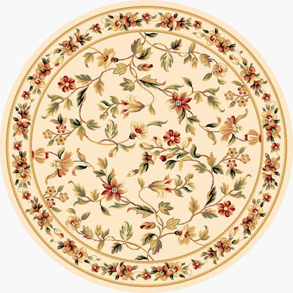Kas Cambridge 7331 Ivory  Traditional Machine Woven Rug
