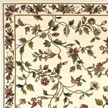 Kas Cambridge 7331 Ivory  Traditional Machine Woven Rug