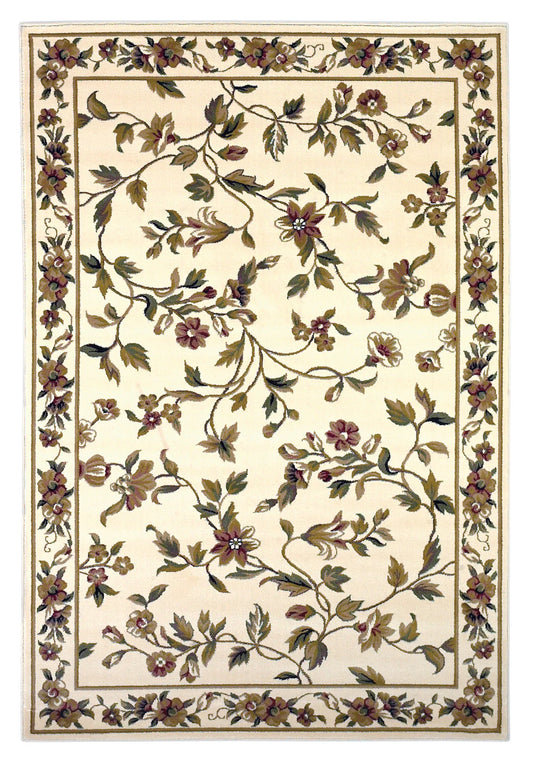 Kas Cambridge 7331 Ivory  Traditional Machine Woven Rug