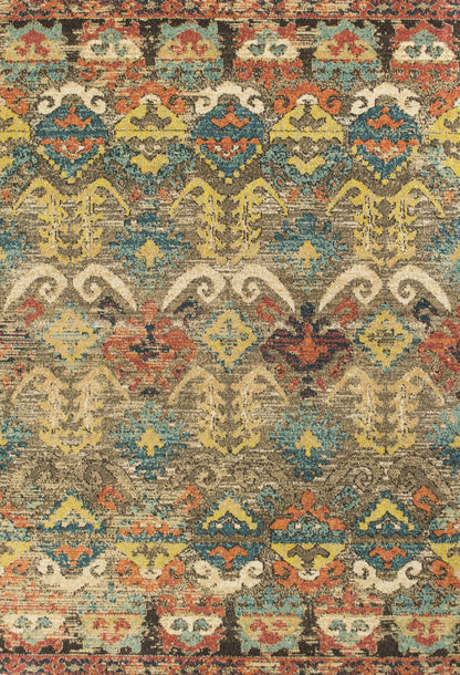 Kas Casablanca 4403 Taupe Traditional Machine-woven Rug
