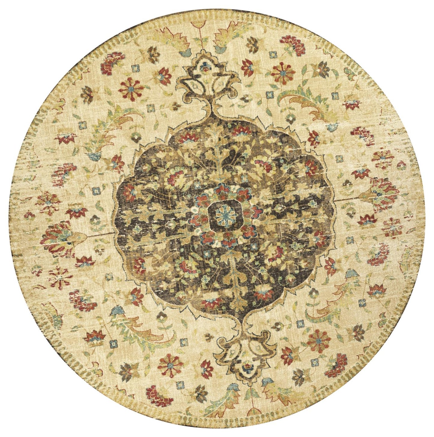 Kas Casablanca 4405 Sand Mocha Traditional Machine-woven Rug